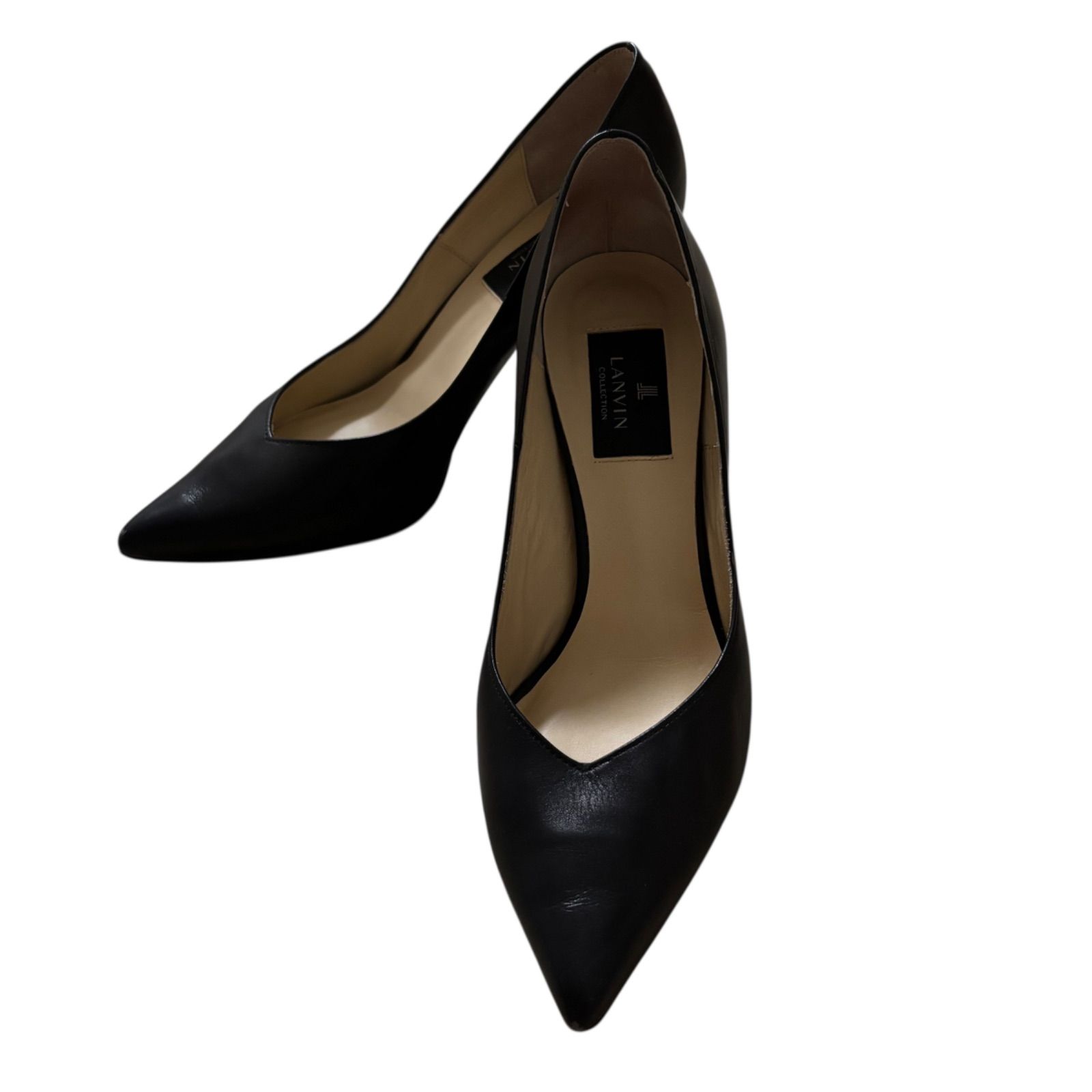 ZK34 LANVIN COLLECTION ランバンコレクション レザーパンプス