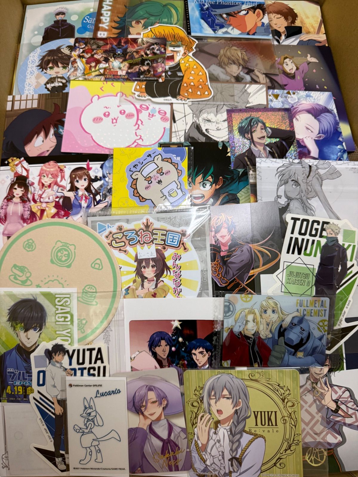 紙類 アニメ ゲーム まとめ売り 大量 コースター ポストカード