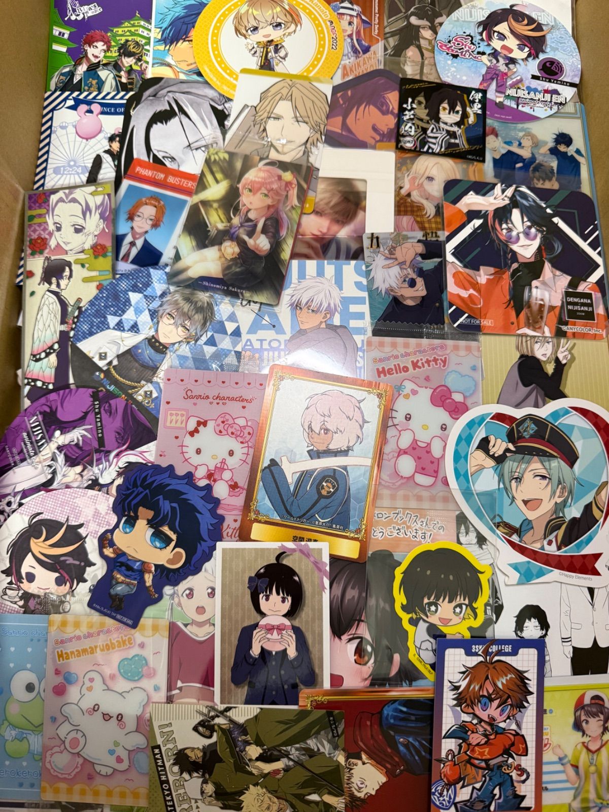 アニメグッズ　大量　まとめ売り　約23.2kg　ペーパー類　ポスター等 紙類 アニメ ゲーム まとめ売り 大量 コースター ポストカード