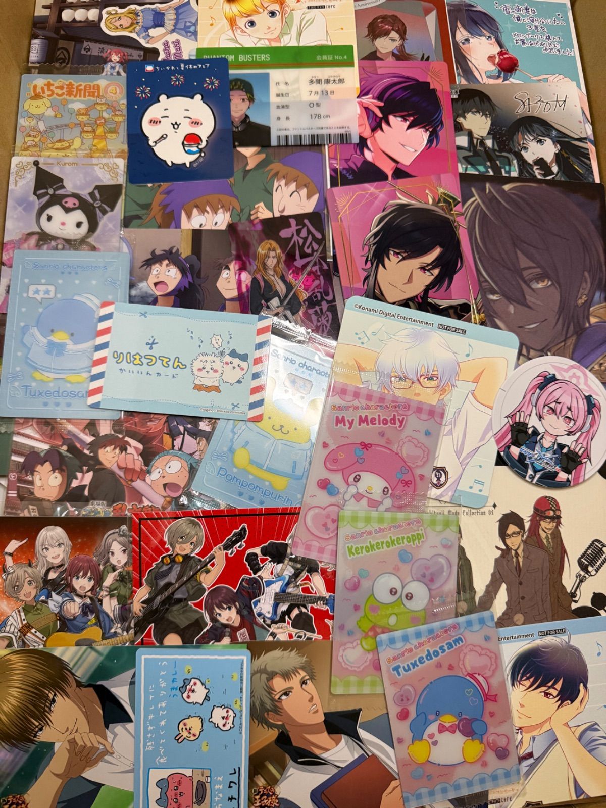 紙類 アニメ ゲーム まとめ売り 大量 コースター ポストカード