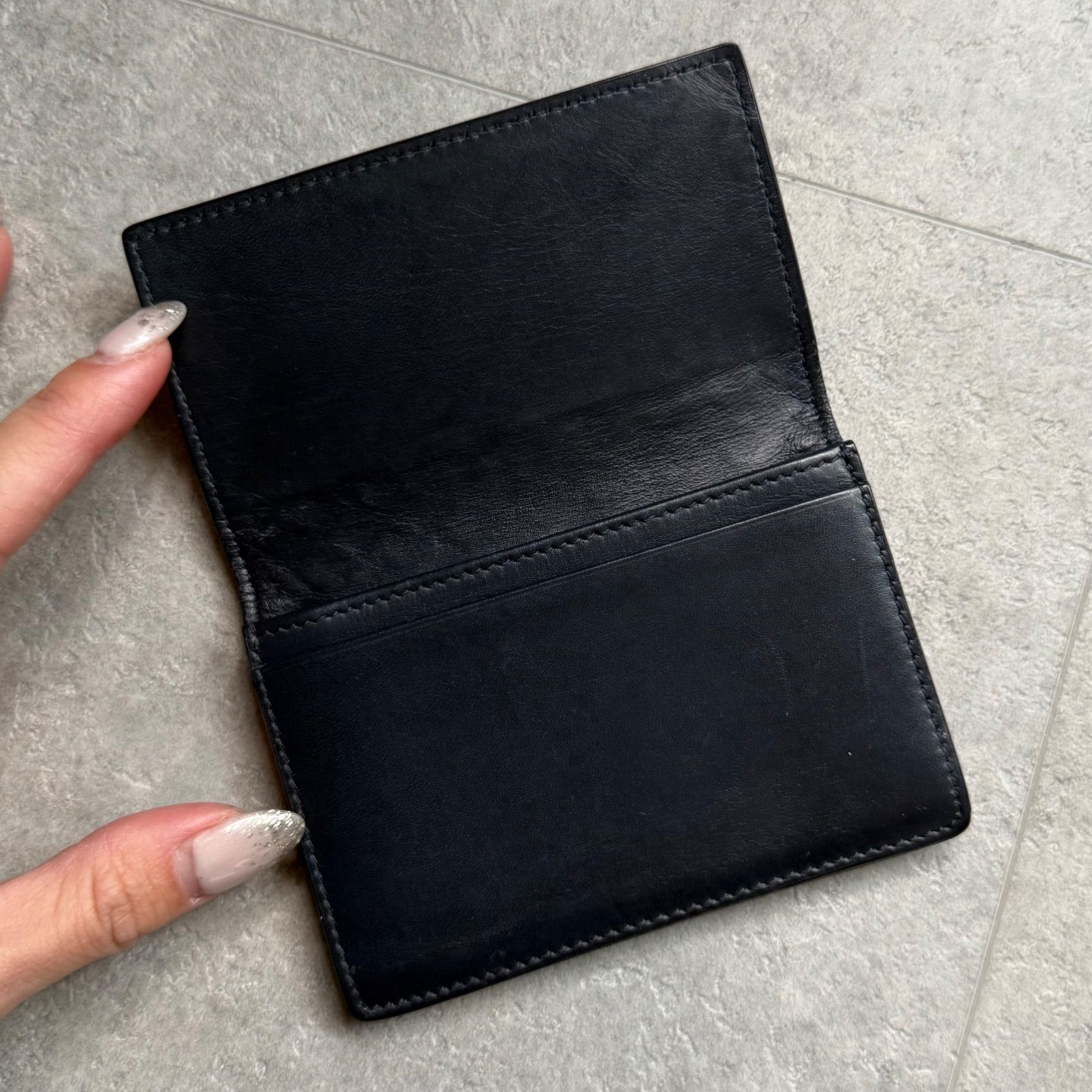 美品 BOTTEGA VENETA ボッテガヴェネタ イントレチャート 二つ折り