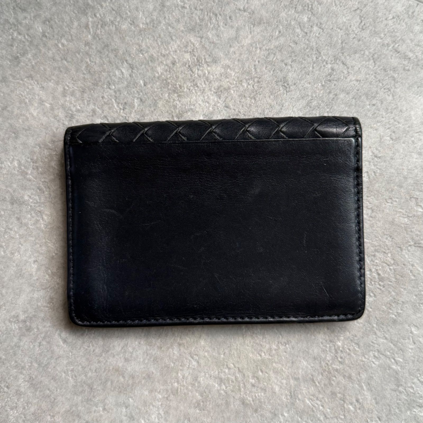 美品 BOTTEGA VENETA ボッテガヴェネタ イントレチャート 二つ折り
