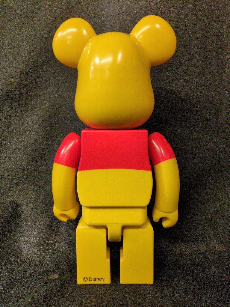 BE@RBRICK 400% MEDICOM TOY くまのプーさんぬいぐるみ MEDICOM TOY