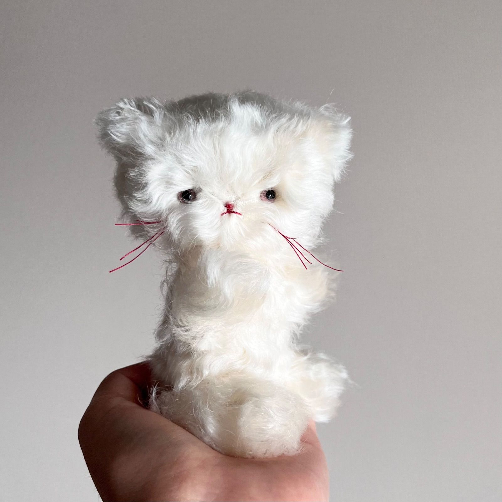 Cora 「 きみの こねこちゃん 」 hot milk ぬいぐるみ 作家 猫 ねこ