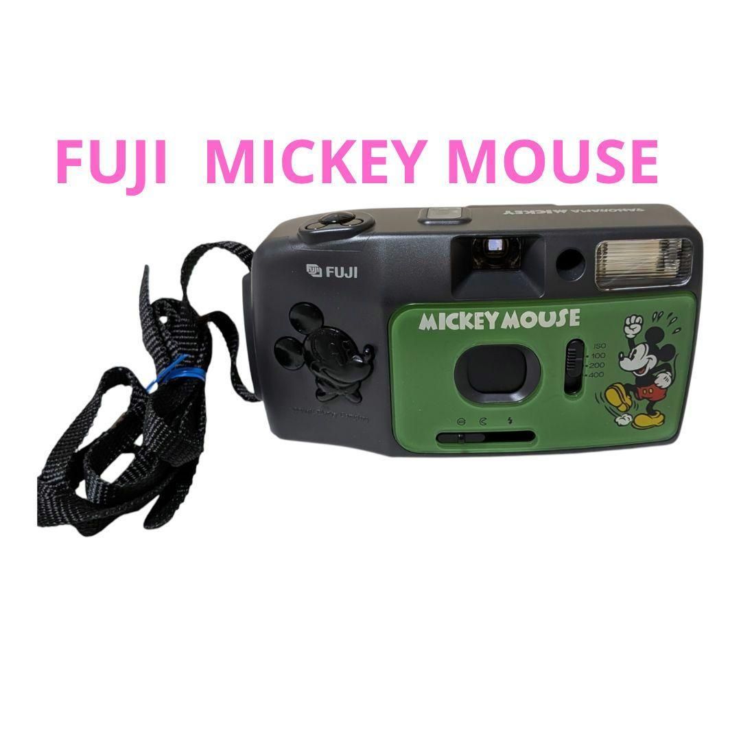 FUJIFILM コンパクトカメラ ハイ！ミッキーマウス MD 新品 未使用 富士フイルム Hi！ミッキー コンパクト フィルムカメラ レトロ 日本製