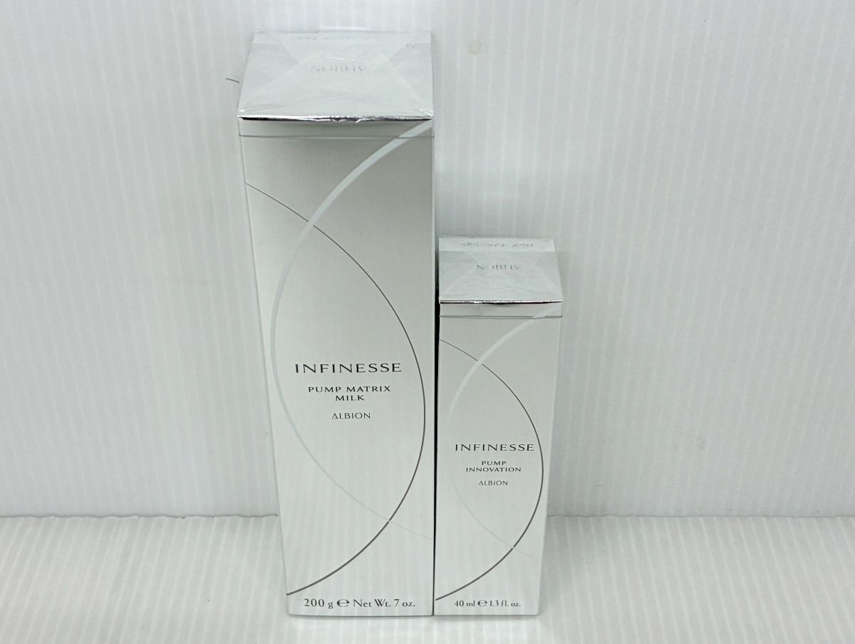未開封 ALBION アルビオン アンフィネス パンプ マトリクスミルク