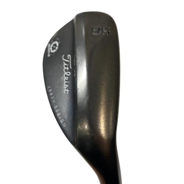 中古】 タイトリスト VOKEY SPIN MILLED SM4 ブラックニッケル 58°/09