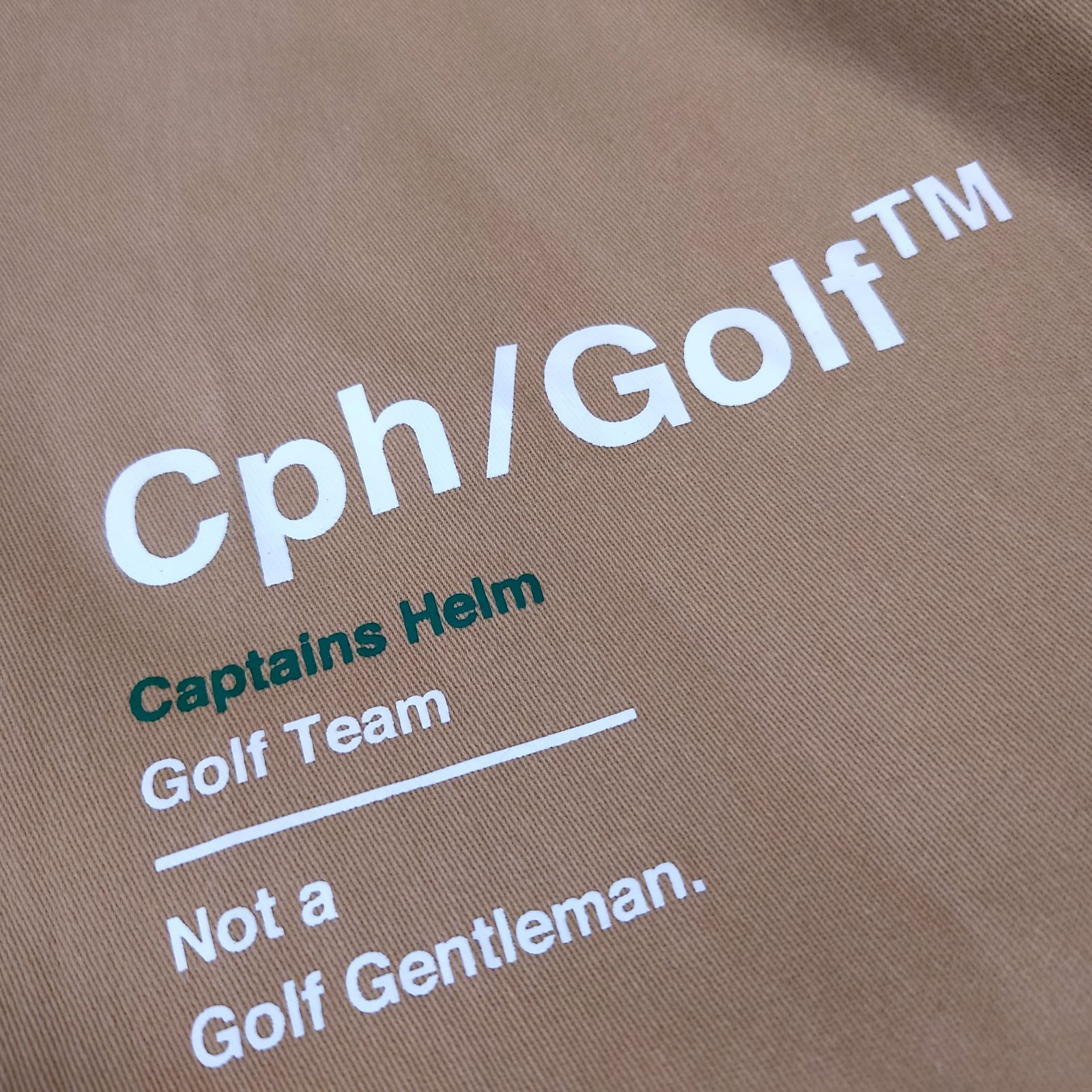 極美品 Cph/Golf CAPTAINS HELM GOLF COTTON TRACK PULLOVER JACKET