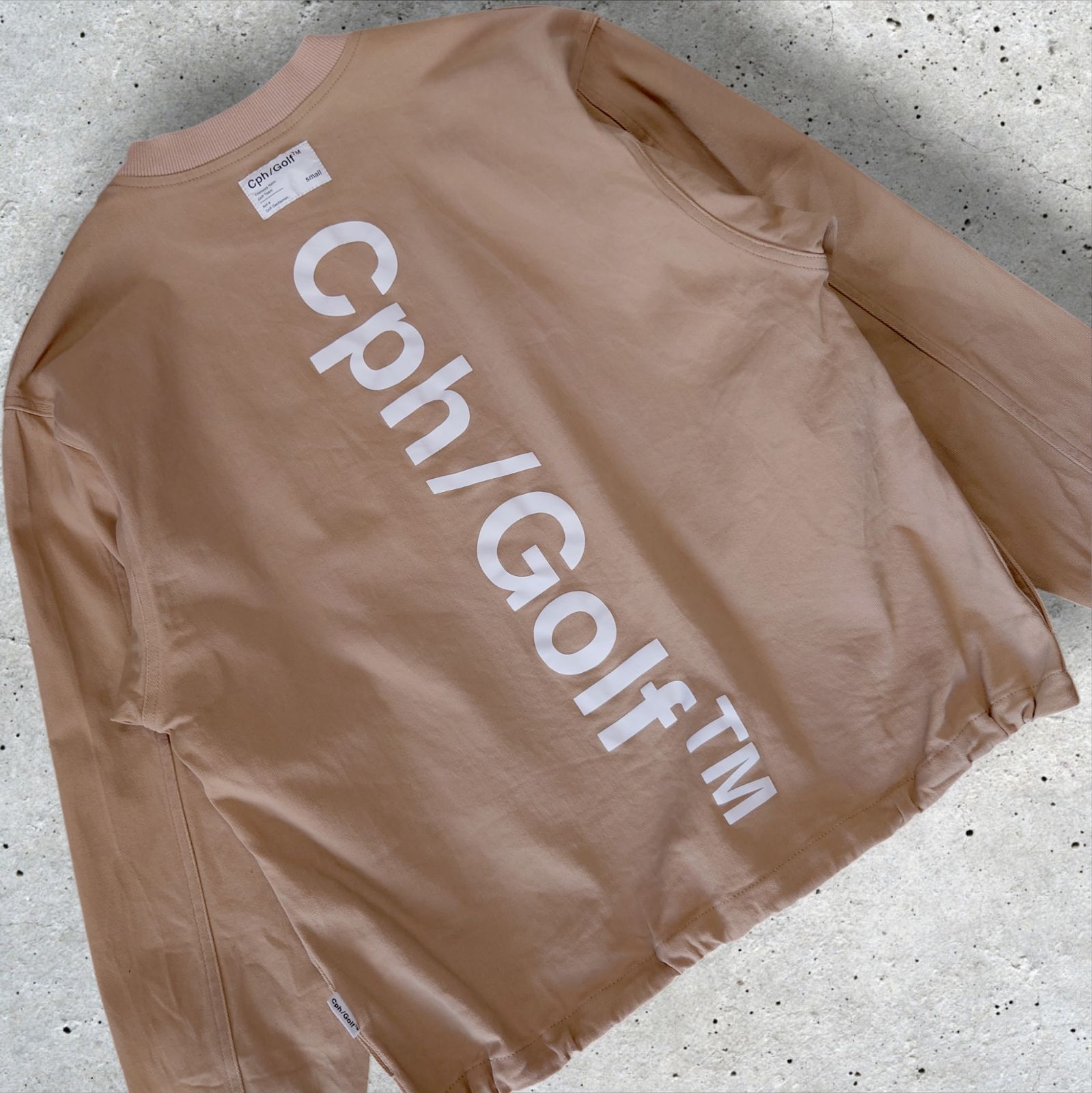 極美品 Cph/Golf CAPTAINS HELM GOLF COTTON TRACK PULLOVER JACKET