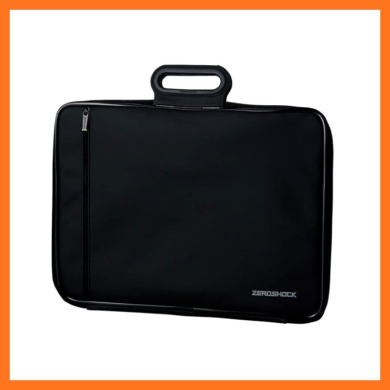 【新品】 エレコム(ELECOM) パソコンケース PCケース 15.6インチ ( macbook pro 15 ) ケース 衝撃吸収 ZEROSHOCK 取っ手付 ブラック ZSB-IBNH15BK