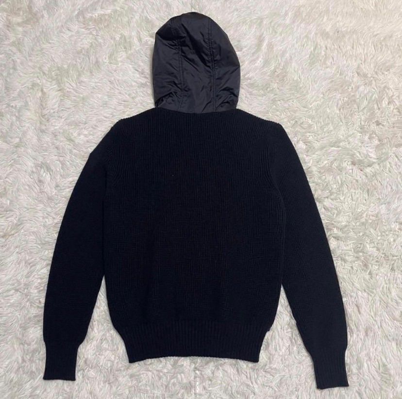 QR確認済み】 モンクレール MAGLIONE ニット切替 ダウンジャケット