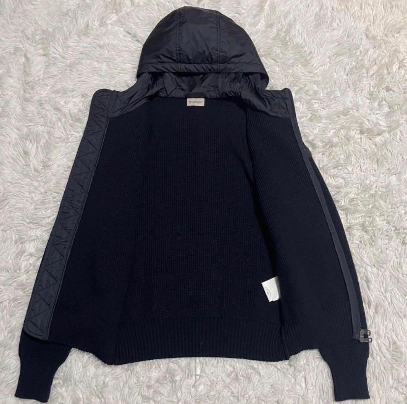 【QR確認済み】 モンクレール MAGLIONE ニット切替 ダウンジャケット QR確認済み】 モンクレール MAGLIONE ニット切替 ダウンジャケット