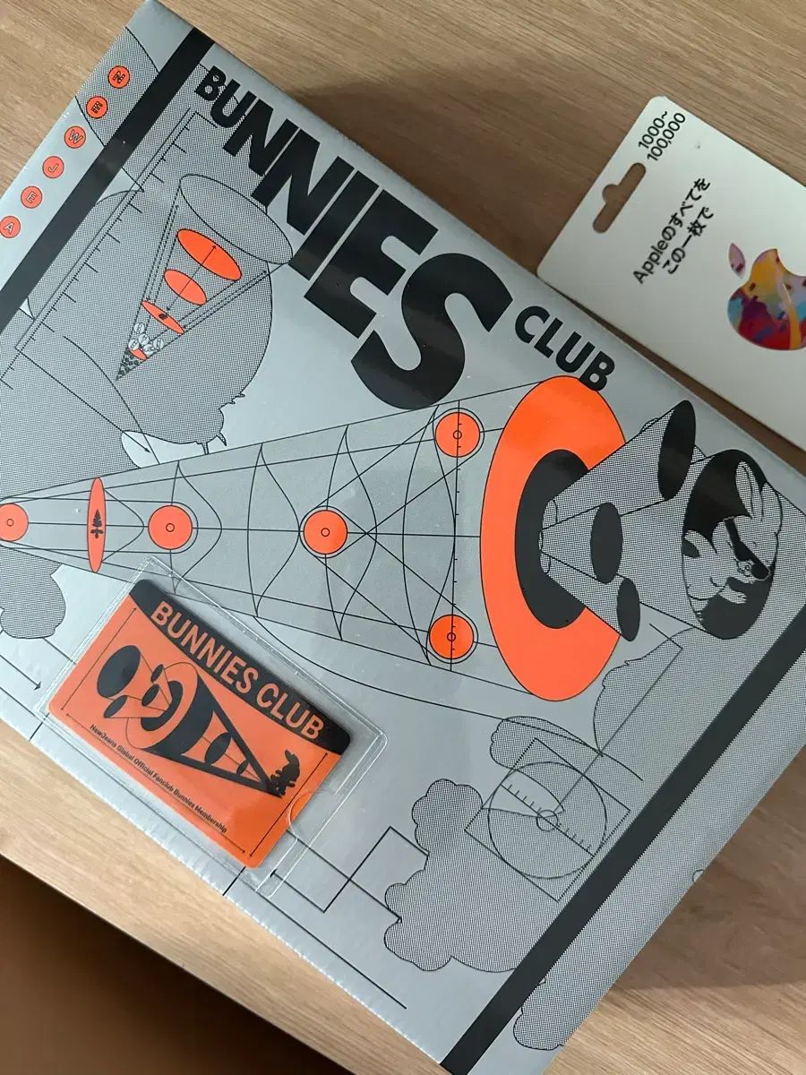 NewJeans BUNNY'Sメンバーシップキット 2期 開封のみ - メルカリ