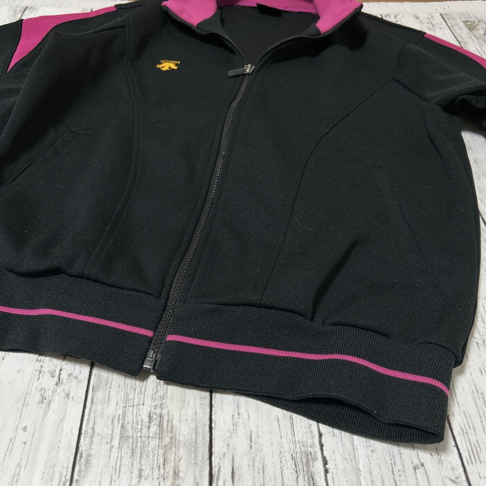 DESCENTE デサント メンズ トラックジャケット L ジップジャケット