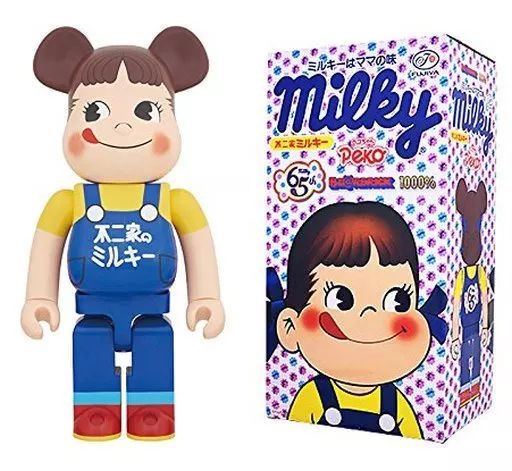 中古】フィギュア BE＠RBRICK-ベアブリック- ペコちゃん (ミルキー65