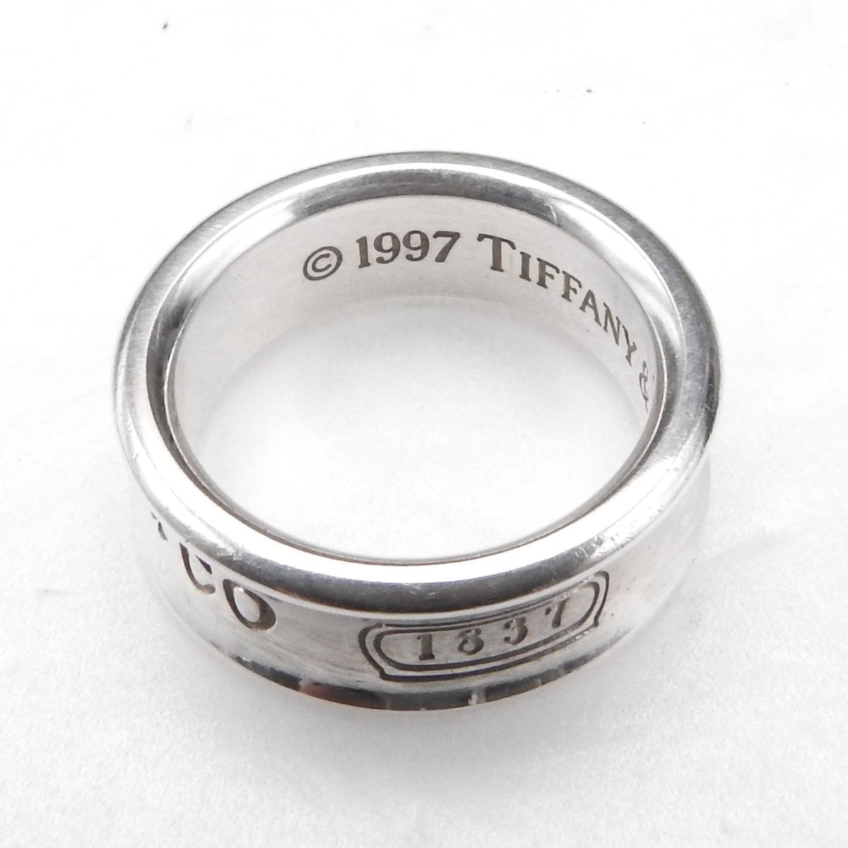 TIFFANY&CO. ティファニー 1837 リング シルバー925 レディース 11号