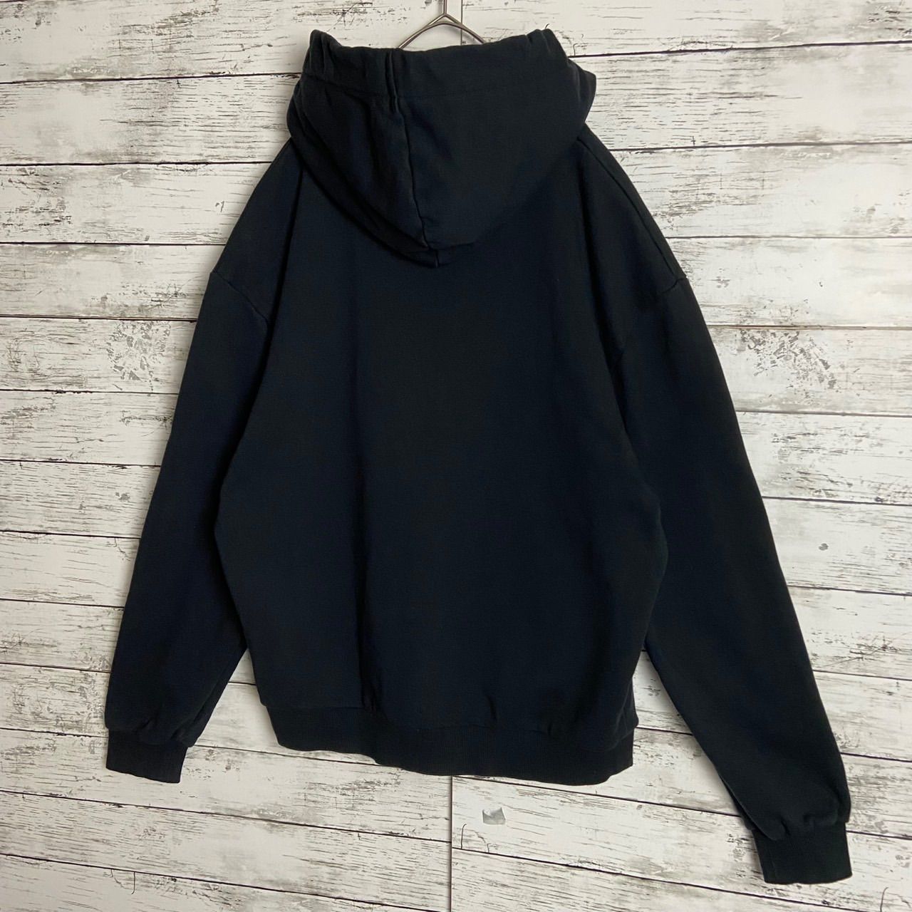 セリーヌ CELINE ドローコード パーカー 2Y468670Q ブラック 黒 XXL