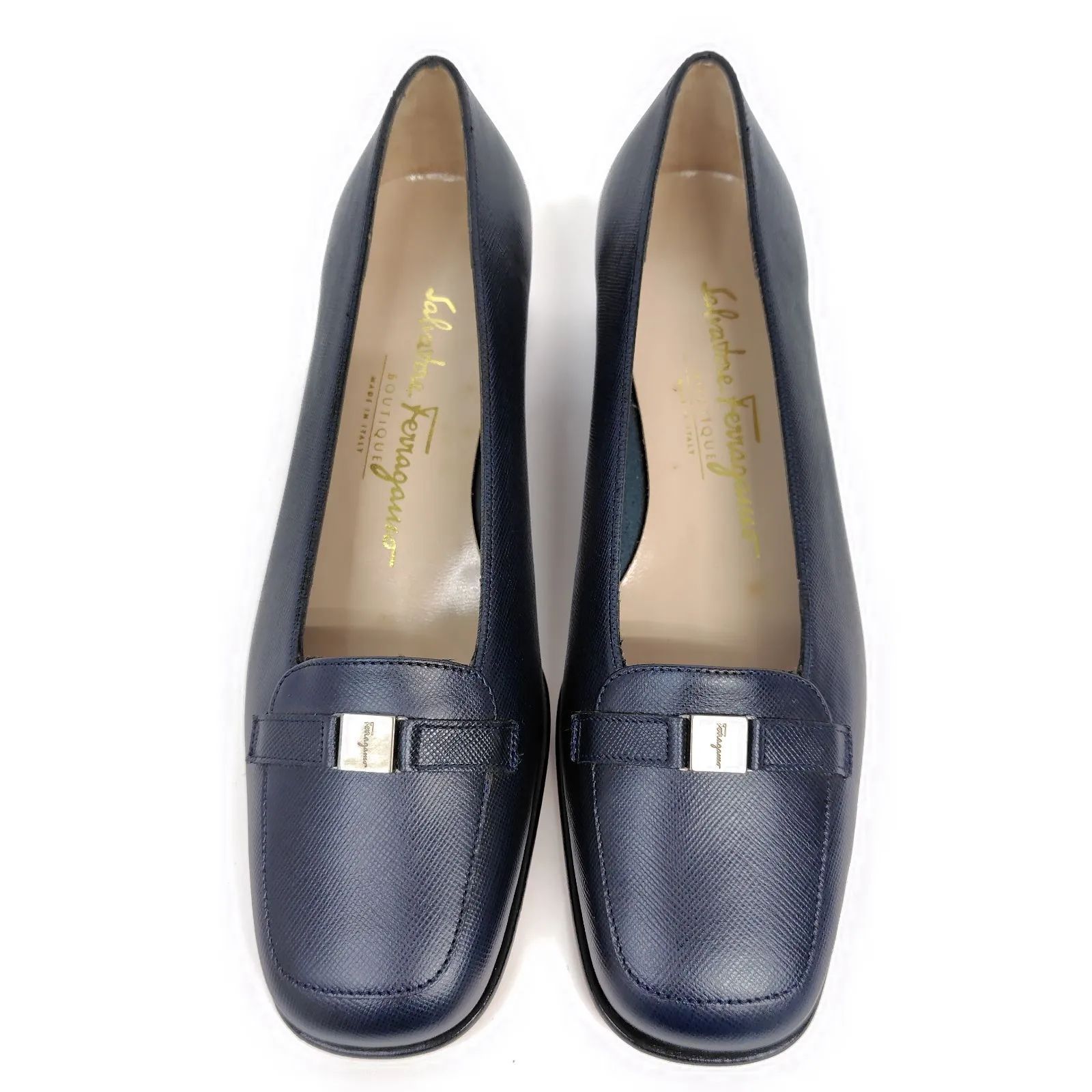 【Salvatore Ferragamo】 パンプス・ローファー【未使用品】 ☆未使用美品☆Salvatore Ferragamo フェラガモ 22.5cm ローファー