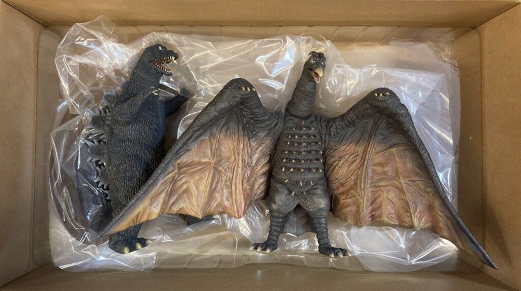 エクスプラス 東宝大怪獣シリーズ ゴジラ&ラドン 怪獣大戦争セット