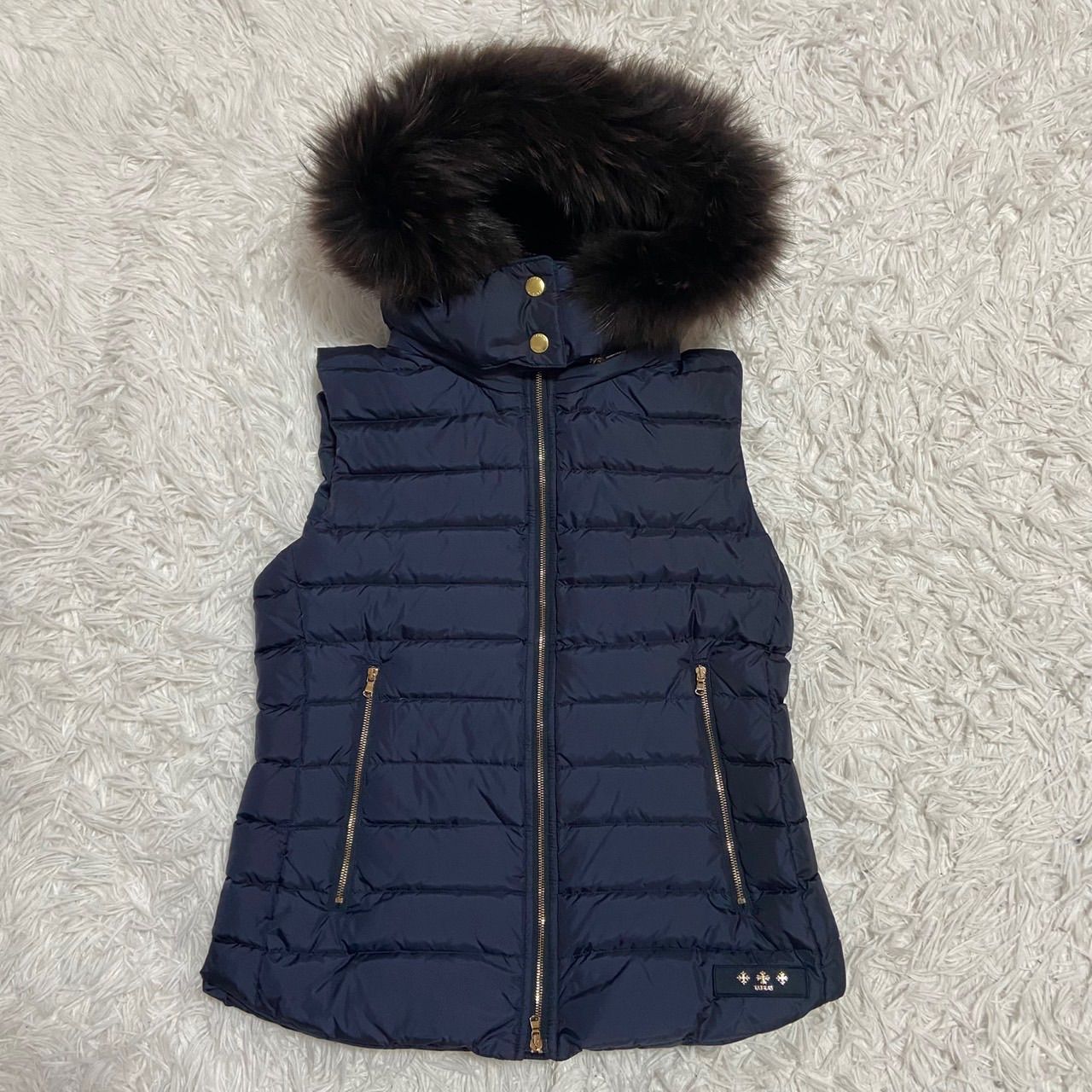 タトラス TATRAS オルシエラ ORSIERA ダウンベスト ファー付き ジップ