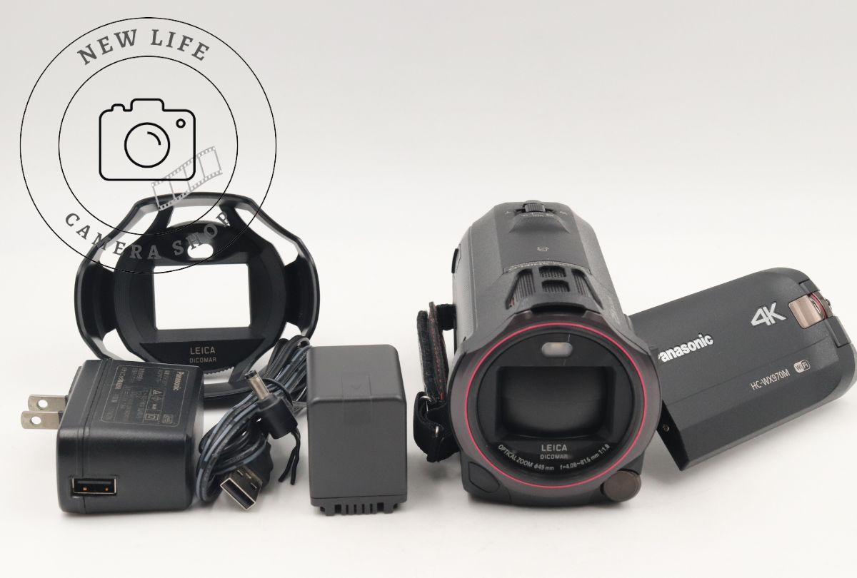 極上品☆Panasonic パナソニック HC-WX970M デジタル4Kビデオカメラ 