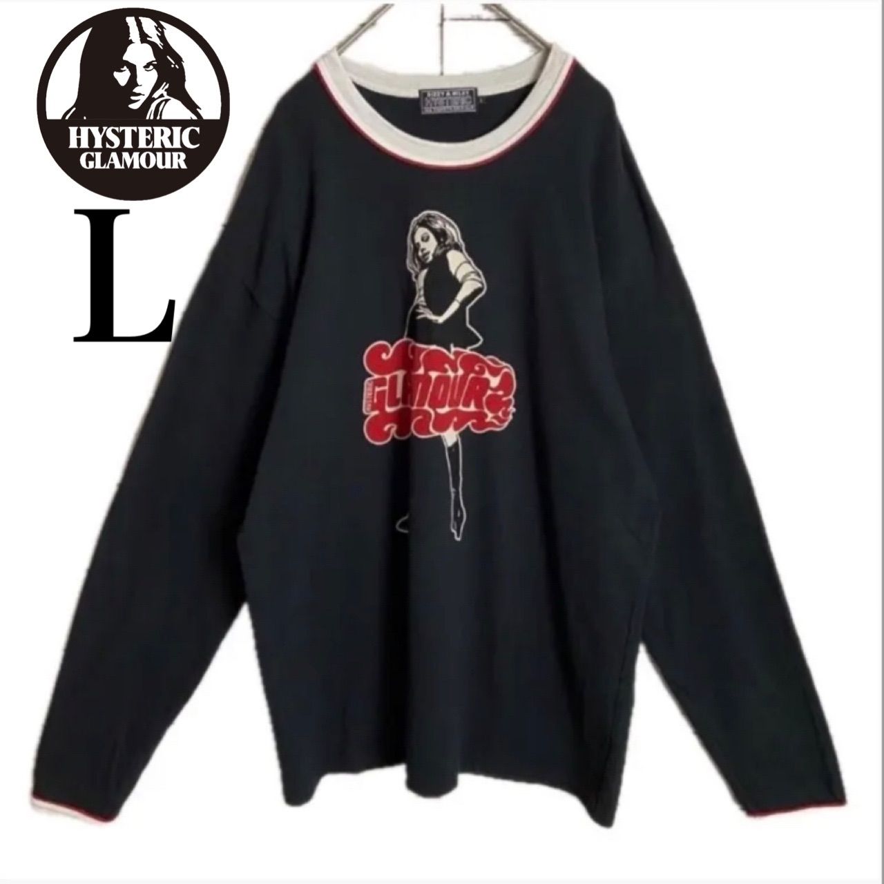 ヒステリックグラマー HYSTERIC GLAMOUR 長袖 ロンT ヒスガール