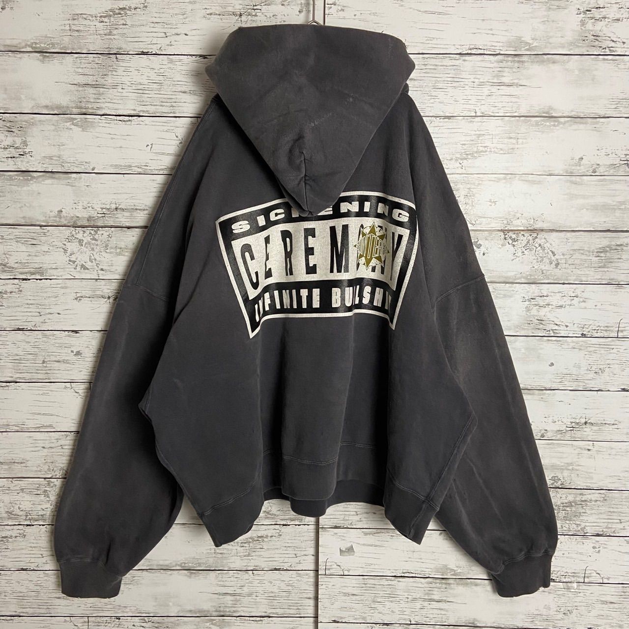 24AW 】セントマイケル × デニムティアーズ ダメージ 加工 パーカー