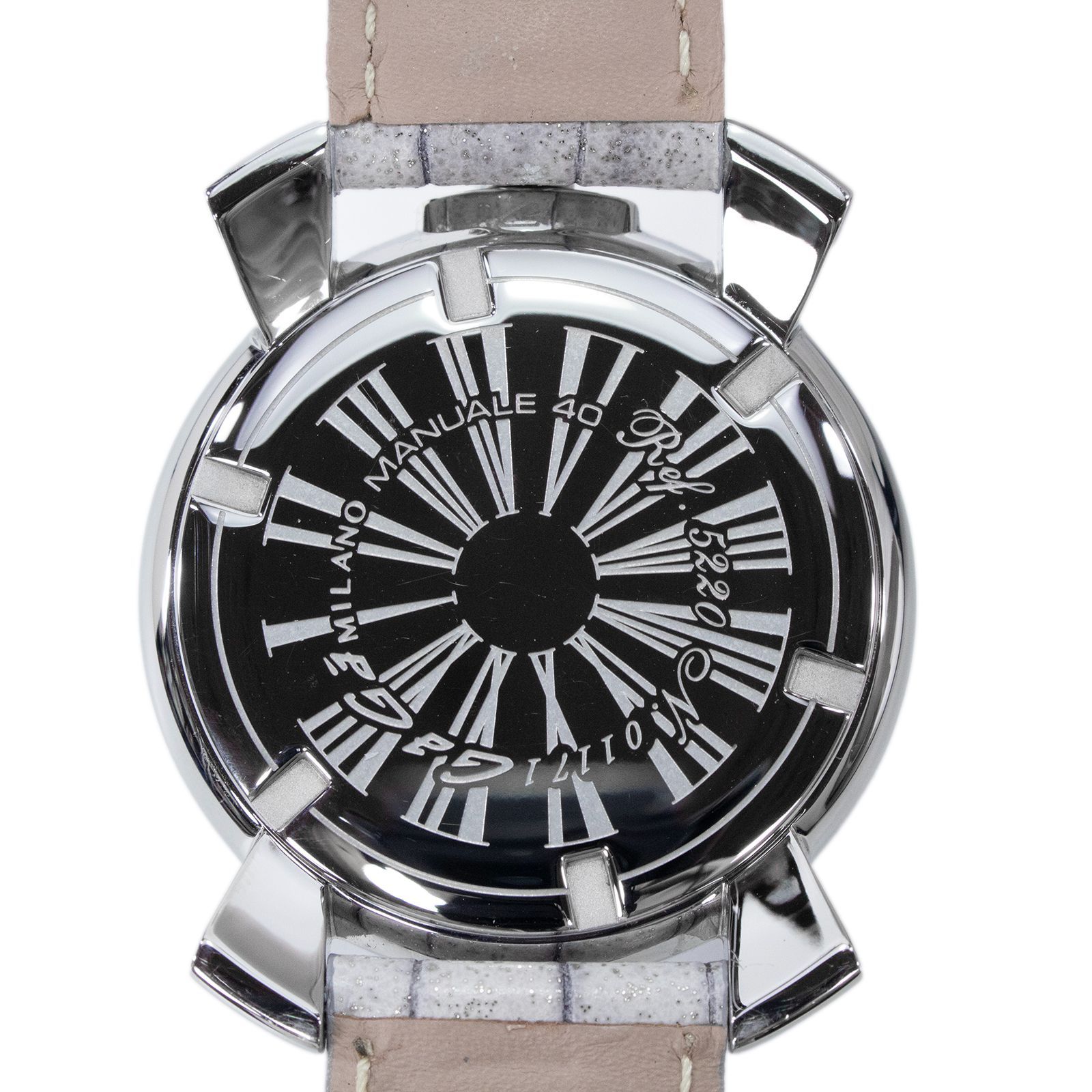 【極美品】稼働品 ガガミラノ ブラウン マヌアーレ MM48 腕時計 クォーツ 可動品】ガガミラノ マヌアーレ40 腕時計 ブラウン 茶 ゴールド クォーツ