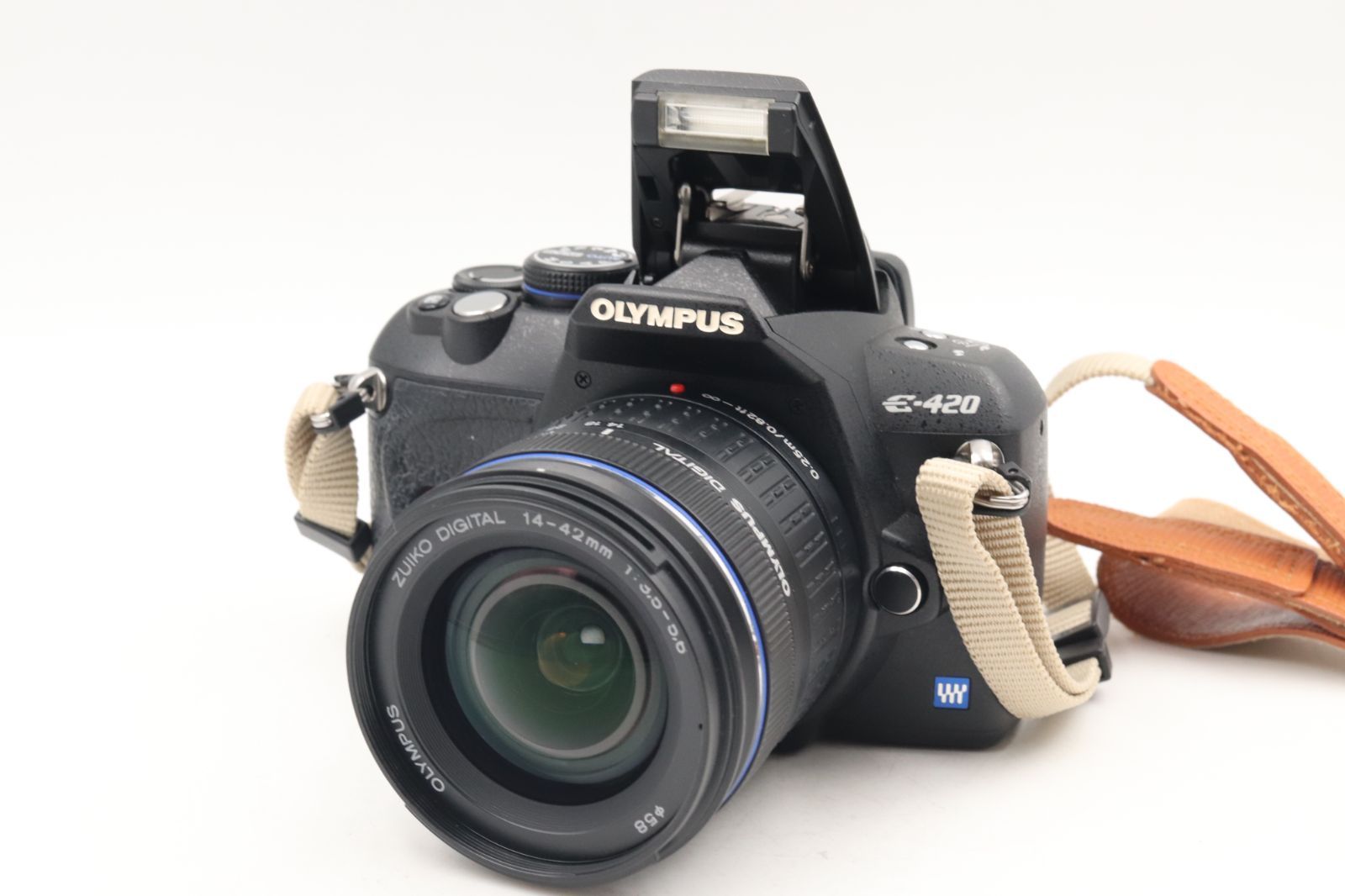 カメラ 極上品☆オリンパス OLYMPUS E-420 ダブルレンズキット ###15743