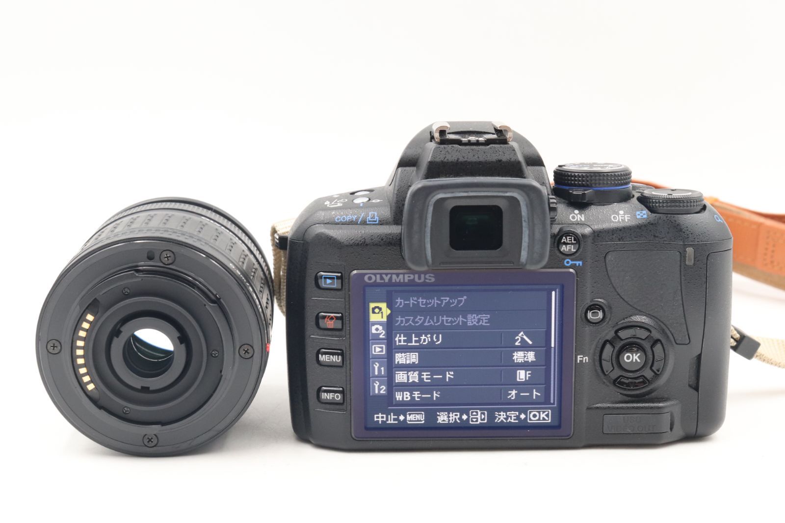 極上品☆オリンパス OLYMPUS E-420 ダブルレンズキット ###15743