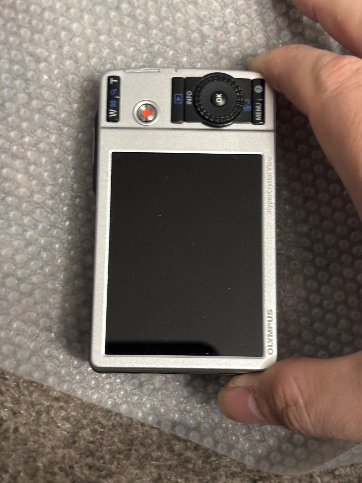 OLYMPUS オリンパス μ 7040 デジカメ ブルー 12271 - メルカリ