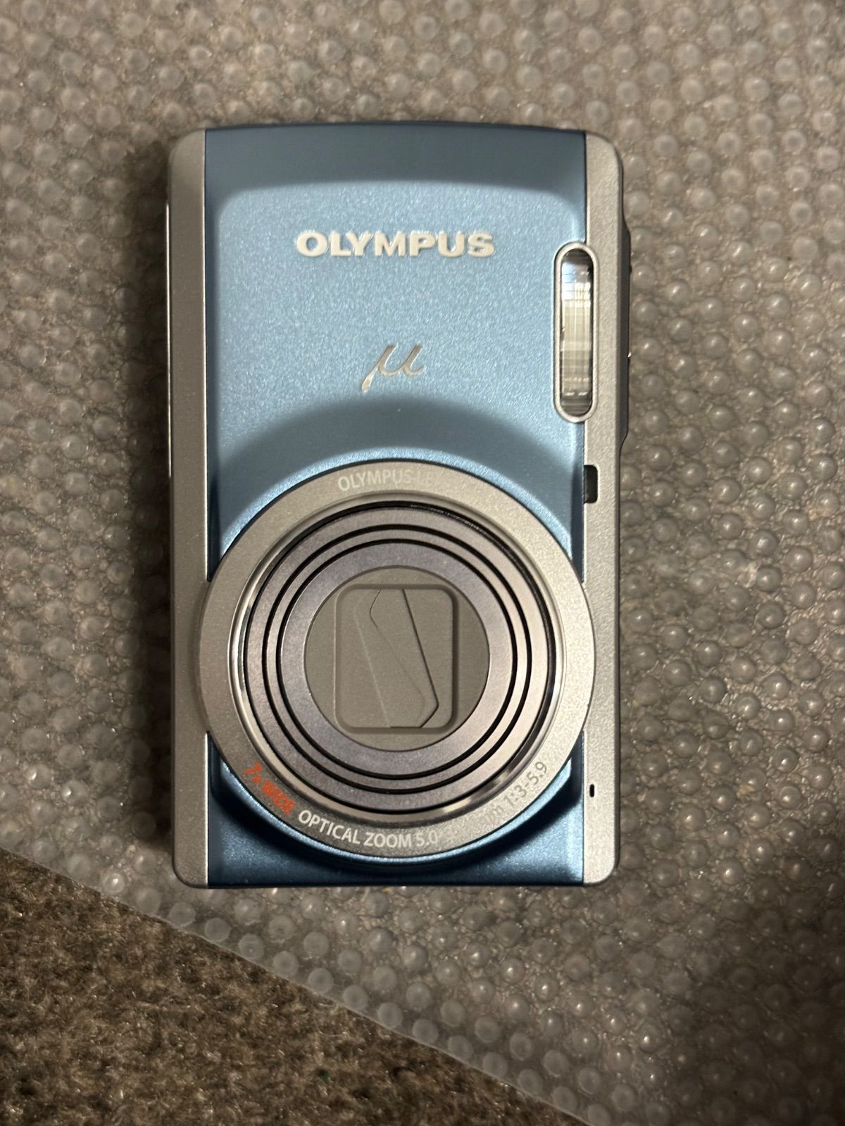 OLYMPUS オリンパス μ 7040 デジカメ ブルー 12271 - メルカリ