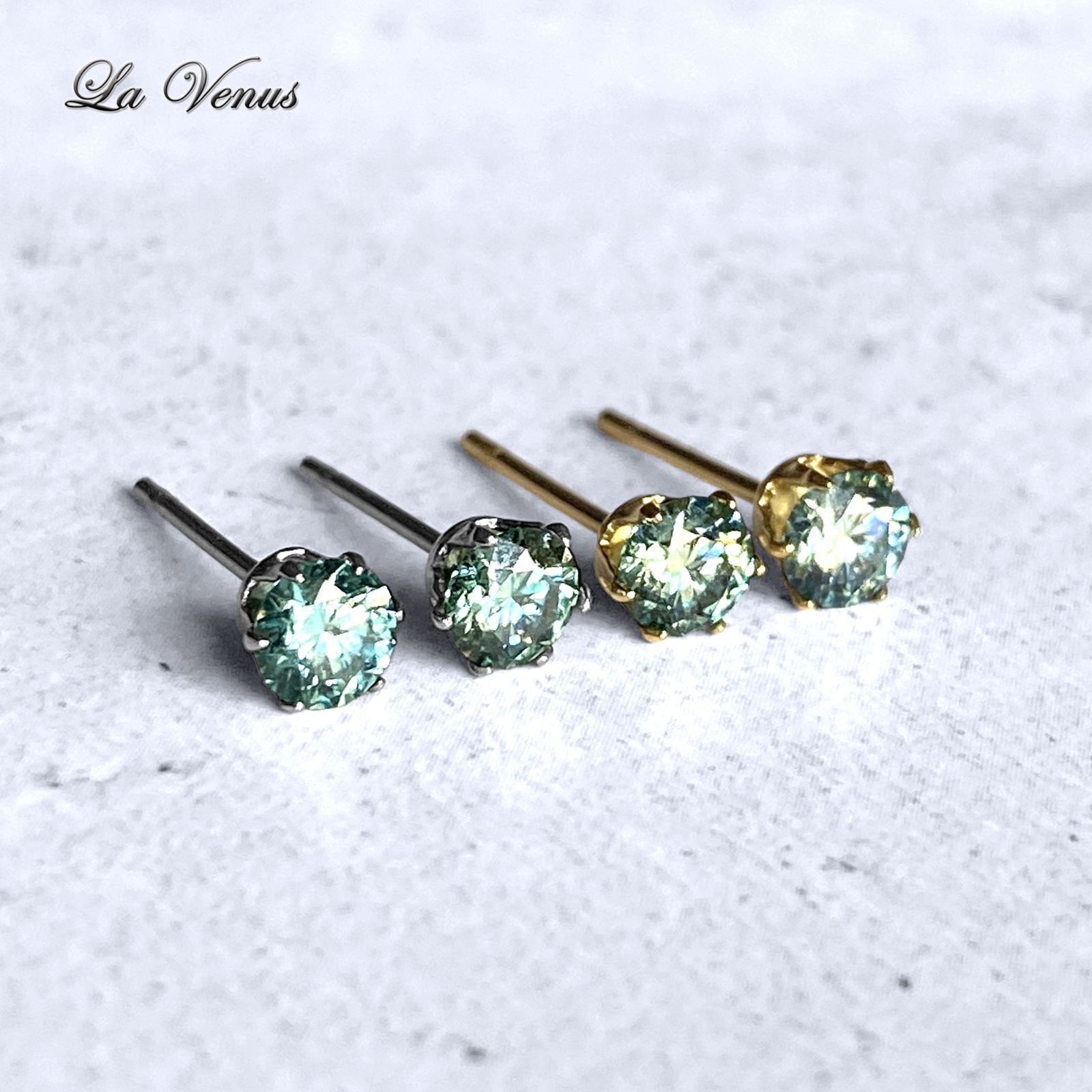 ✴︎人魚の碧い涙✴︎ つけっぱなしOK 奇跡の宝石 ブルーグリーン