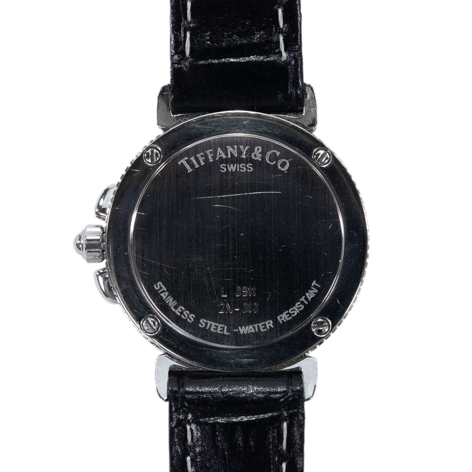稼働品 送料無料 ティファニー 腕時計 クォーツ 3針 レディース