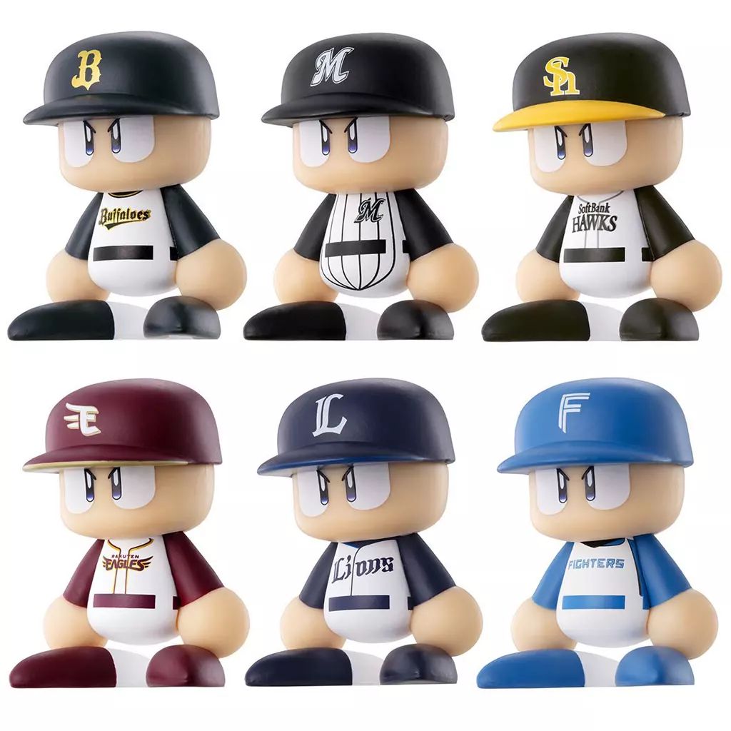 中古】トレーディングフィギュア 全6種セット 「パワプロくん ならぶん 