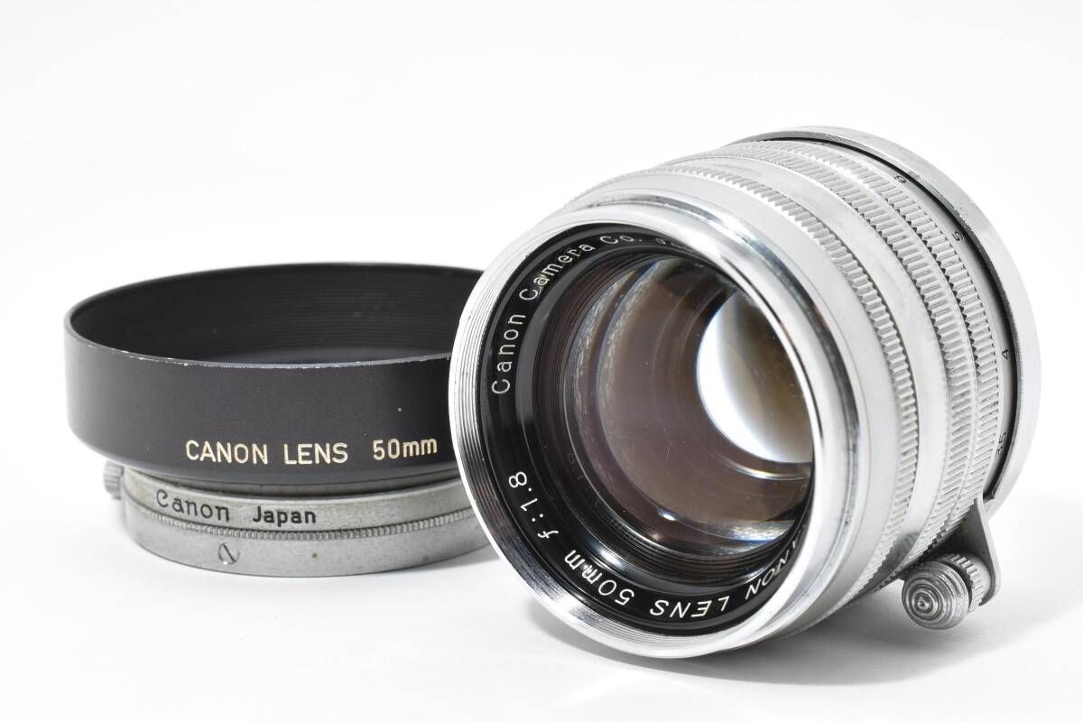 ☆良品☆ キャノン CANON 50mm F1.8 L39 シルバー 単焦点レンズ☆ L44