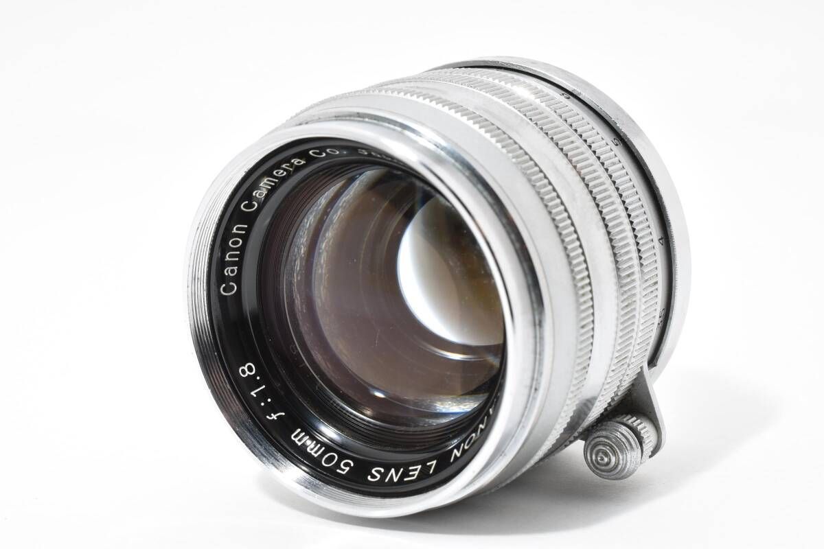 ☆良品☆ キャノン CANON 50mm F1.8 L39 シルバー 単焦点レンズ☆ L44
