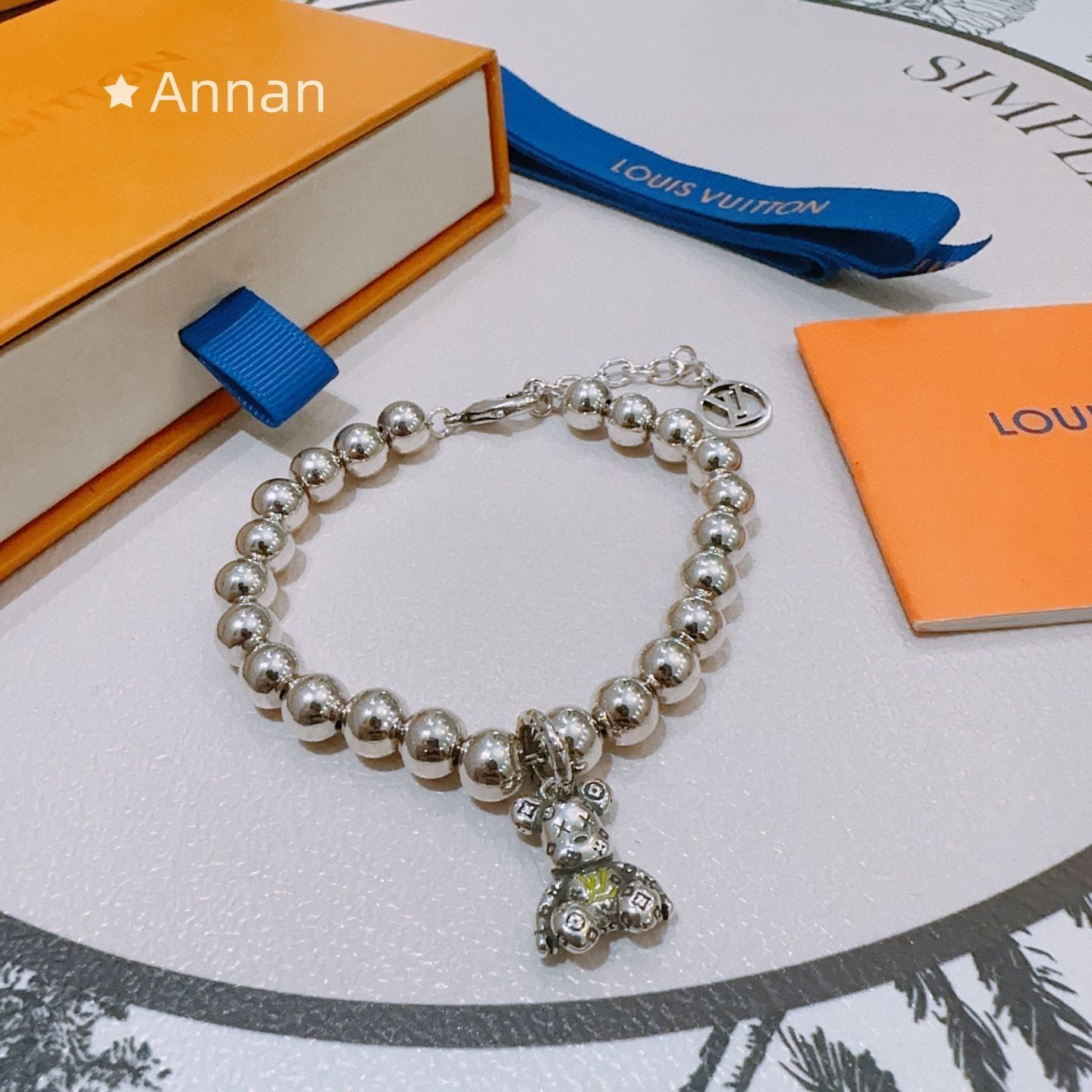 希少☆ LOUIS VUITTON ルイヴィトン メンズ ブレスレット - メルカリ