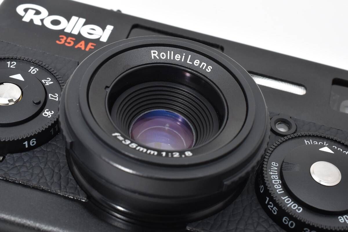 【新同美品】ローライ Rollei 35AF ブラック Rollei（ローライ） Rollei 35AF （ブラック） フィルムカメラ 日本語