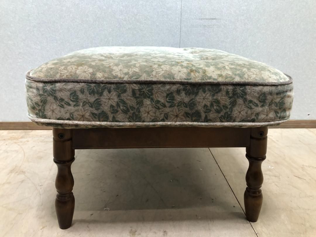 希少・ヴィンテージ】 カリモク家具 karimoku コロニアル オットマン