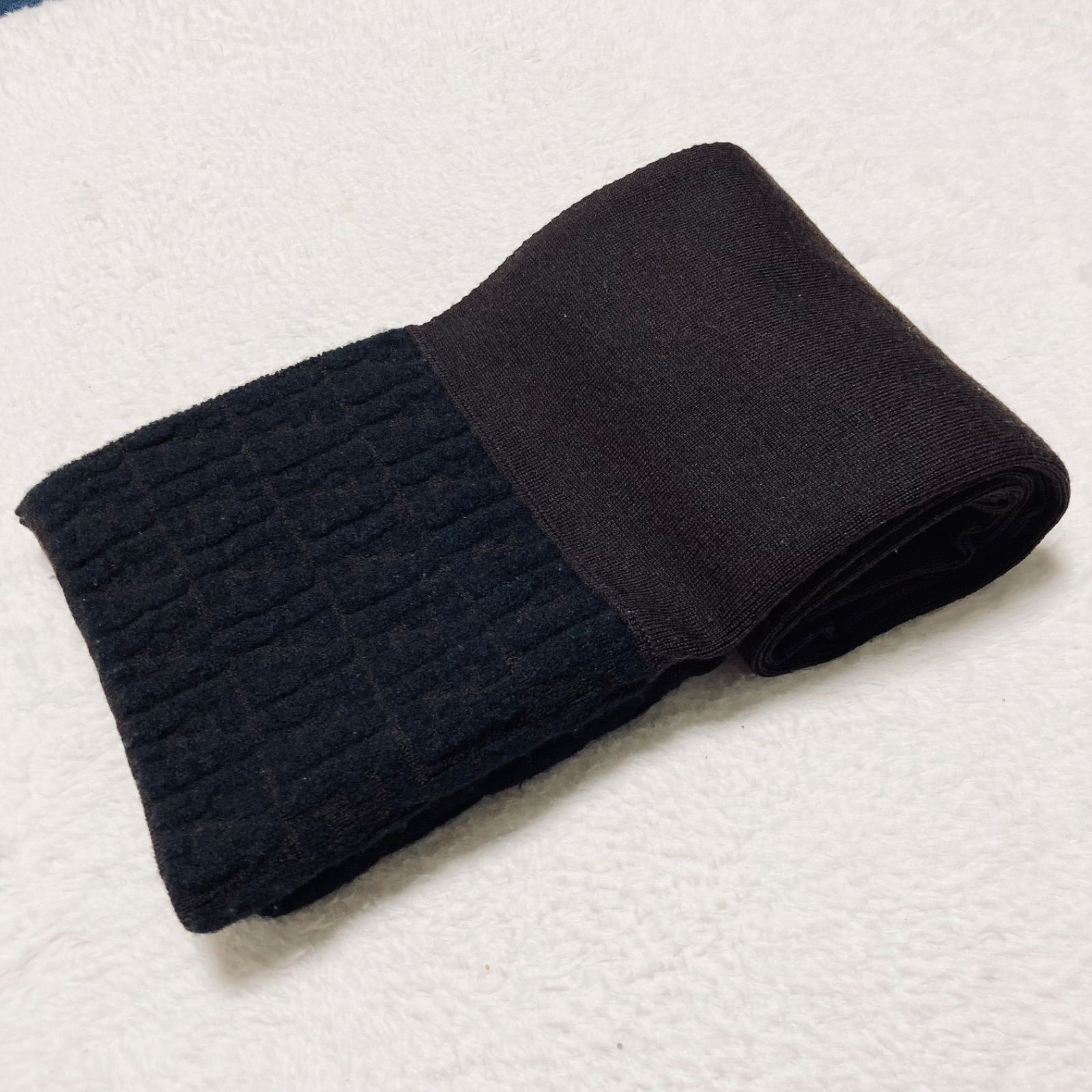 イタリア製 美品 FENDI フェンディ ズッカ マフラー ブラウン ブラック □良品□FENDI フェンディ マフラー ズッカ size42 イタリア製