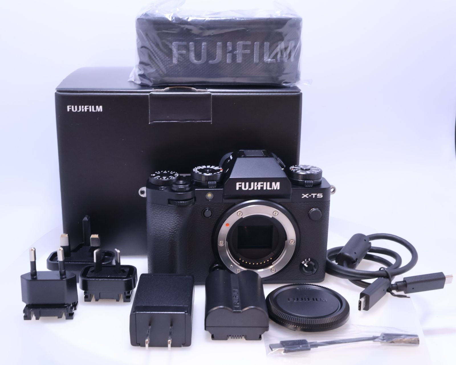 7,267回 極美品】FUJIFILM X-T5 ボディ ブラック ミラーレス一眼カメラ