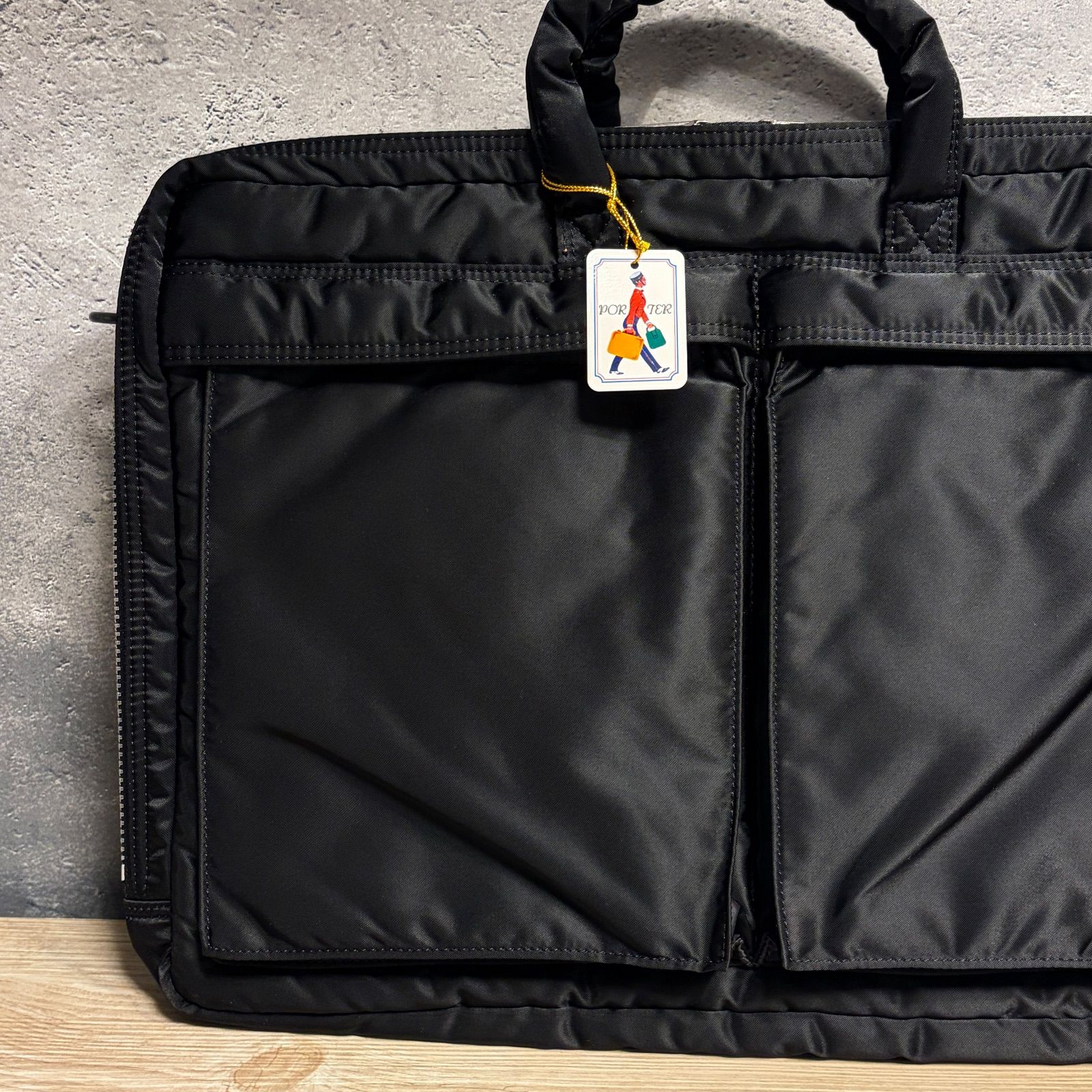 ✨PORTER タンカー 2層 3WAY ブリーフケース ブラック 新品未使用 