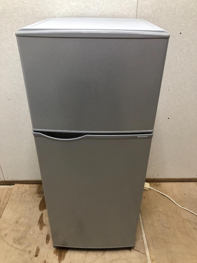 シャープ 冷蔵庫 SJ-H12B-S 2017年製 118L 250320- SHARP シャープ ノンフロン冷凍冷蔵庫 SJ-H12B-S 2017年製 118L 250320