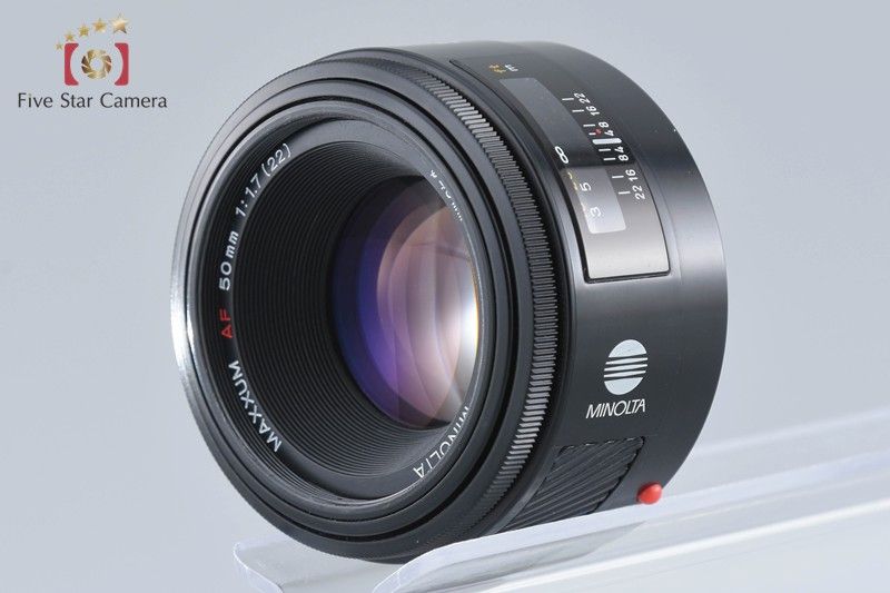 MINOLTA ミノルタ 【中古】MINOLTA ミノルタ AF Maxxum 50mm f/1.7 旧 