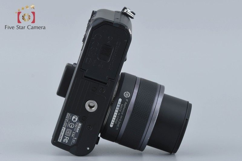 カメラ Nikon ニコン 【】Nikon ニコン 1 V1 ブラック + 1 NIKKOR 10 