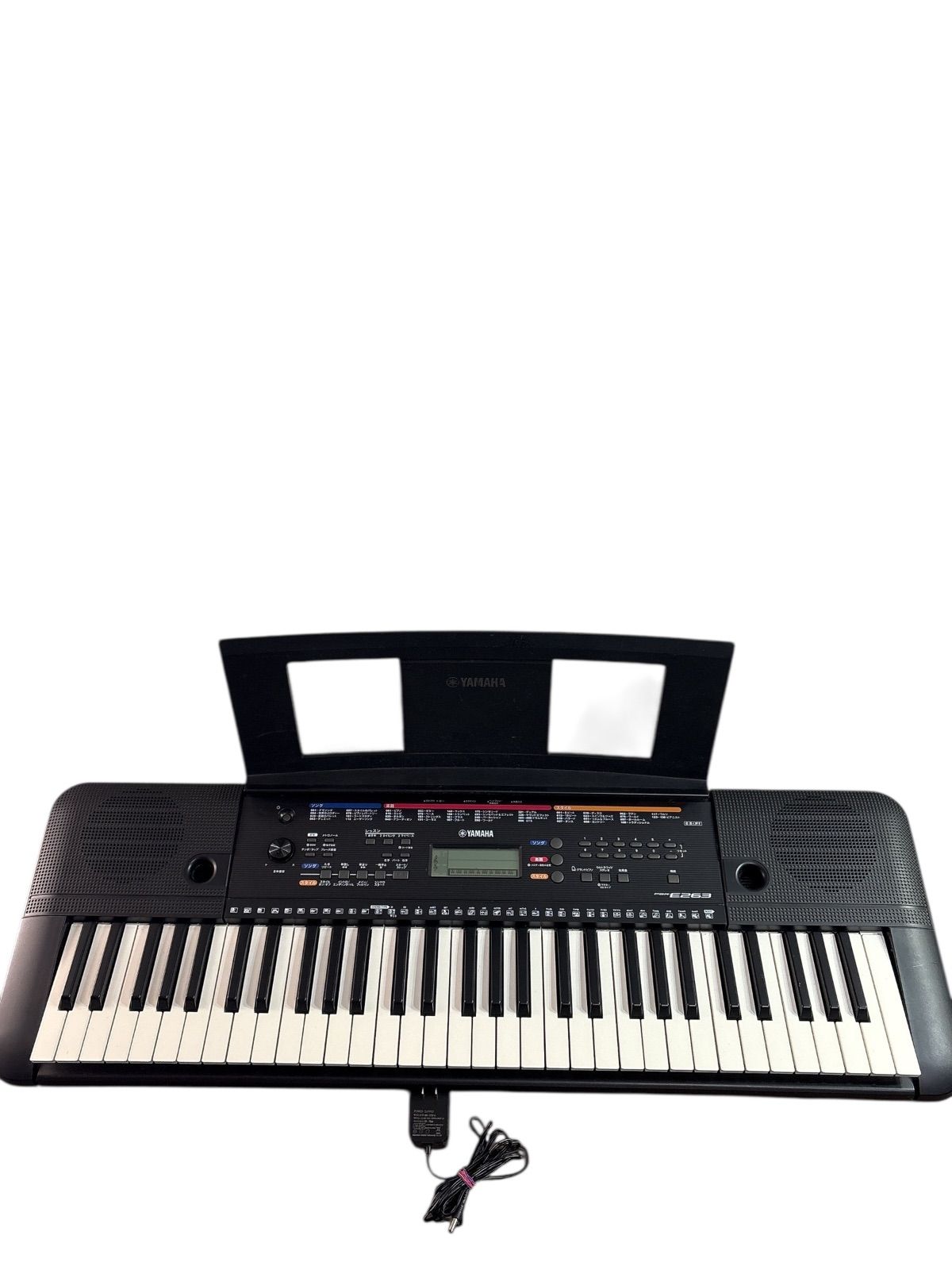 ① YAMAHA PORTATONE PSR-E263 キーボード 2017年製 - メルカリ
