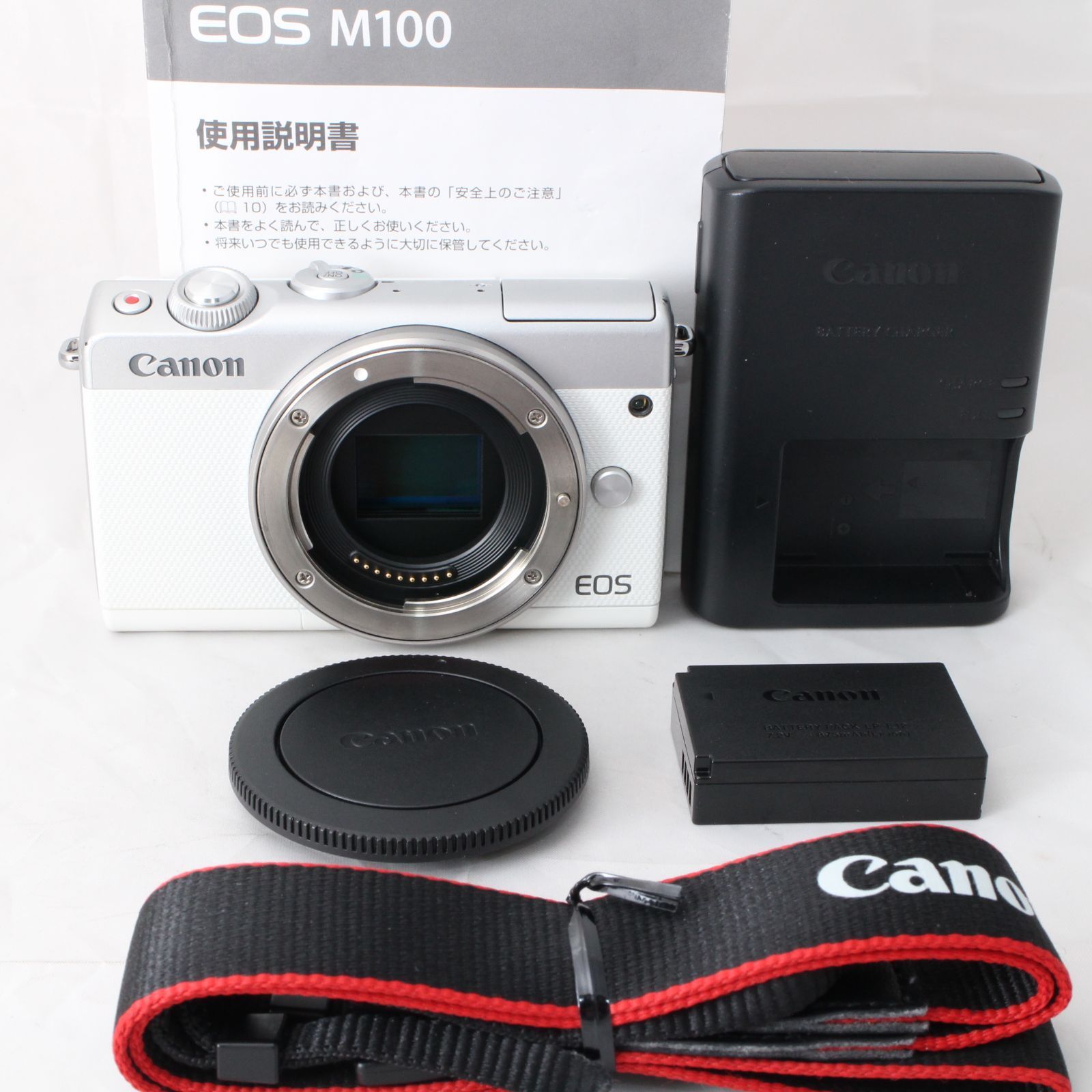 ☆美品☆ Canon キヤノン ミラーレス一眼カメラ EOS M100 ボディ