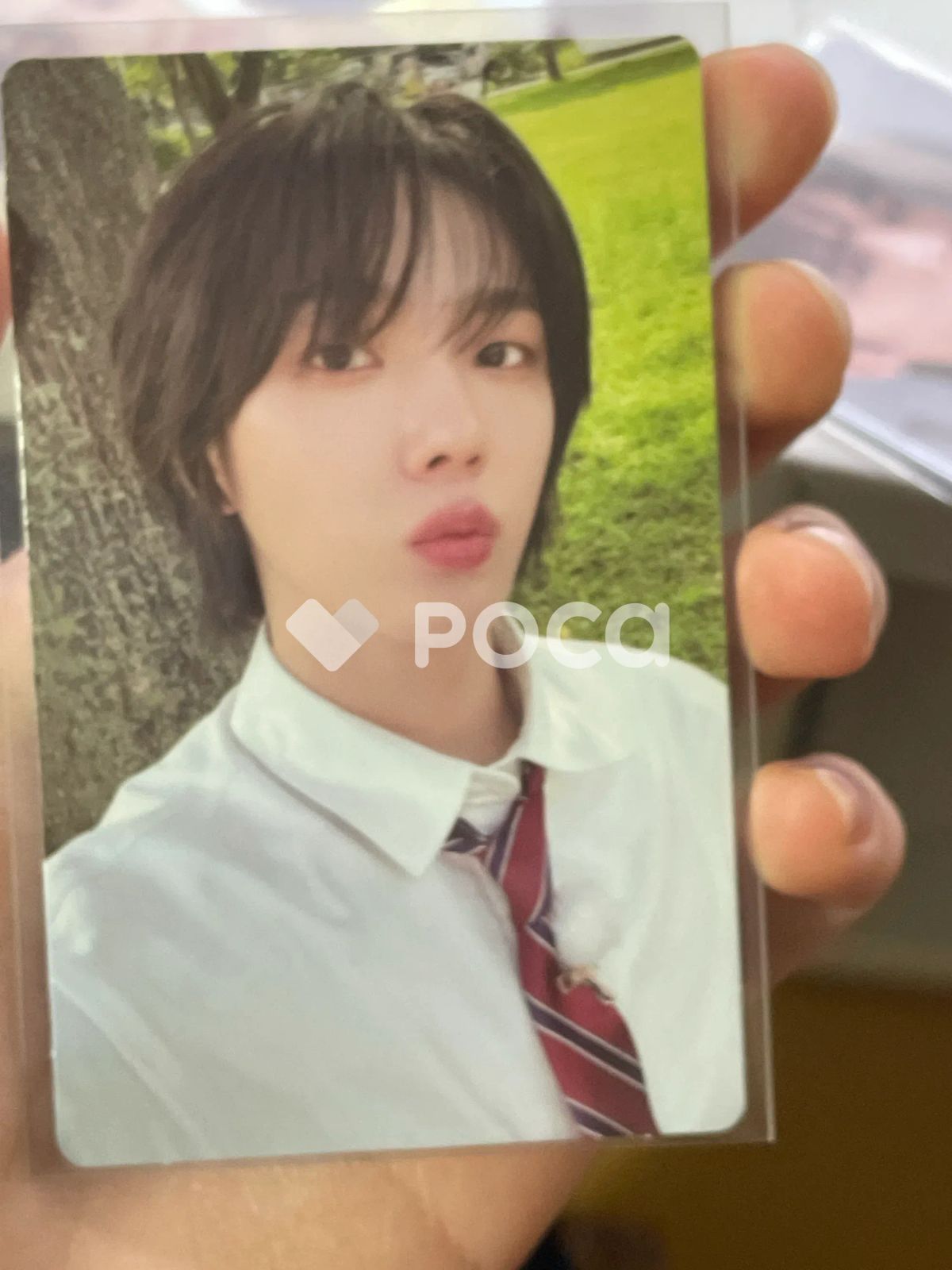 BOYNEXTDOOR ソンホ 制服 トレカ why m2u ラキドロ BOYNEXTDOOR ソンホ 1st EP [WHY..] M2U ラキドロ - メルカリ