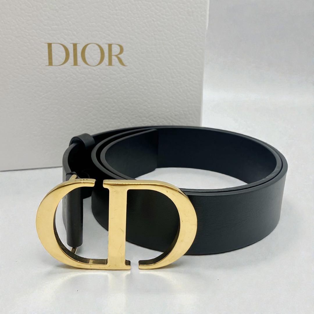⭐️美品⭐️ クリスチャンディオール DIOR ベルト 80 モンテーニュ 黒